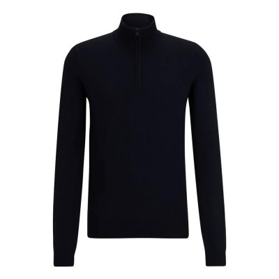 блуза,мъжки,пуловери,дамски,пуловери,hugo,san,quirin,m,10243202,high,neck,sweater,blue,(navy)