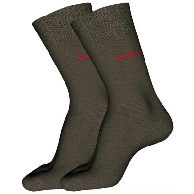 чорапи,мъжки,чорапи,hugo,50468099,socks,2,pairs,black,(dark,green)