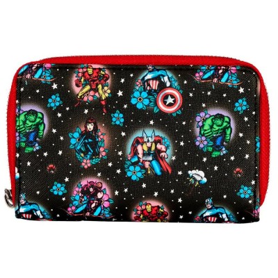портфейли,и,портмонета,loungefly,the,avengers,wallet,black,(multicolor)