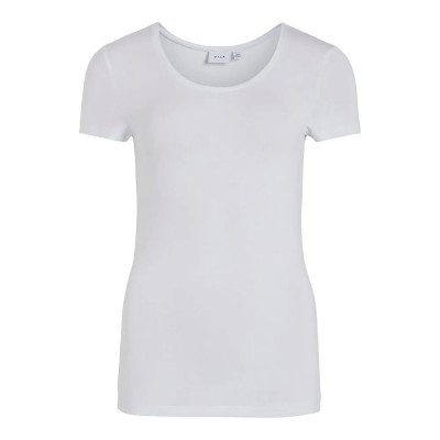 тениска,дамски,тениски,vila,daisy,short,sleeve,t,shirt,white,(optical,snow)