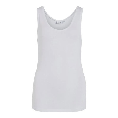 тениска,дамски,тениски,vila,daisy,sleeveless,t,shirt,optical,snow,(white)