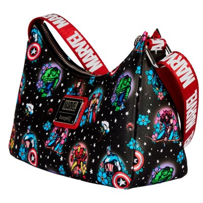 чанта,за,през,рамо,всички,чанти,loungefly,shoulder,bag,the,avengers,black