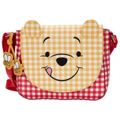 чанта,за,през,рамо,всички,чанти,loungefly,shoulder,bag,winnie,the,pooh,gingham,yellow