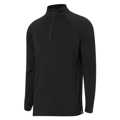 блуза,мъжки,пуловери,saxx,underwear,roast,master,mid,half,zip,sweatshirt,black