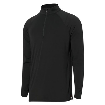 блуза,мъжки,пуловери,saxx,underwear,roast,master,mid,half,zip,sweatshirt,black,(black)