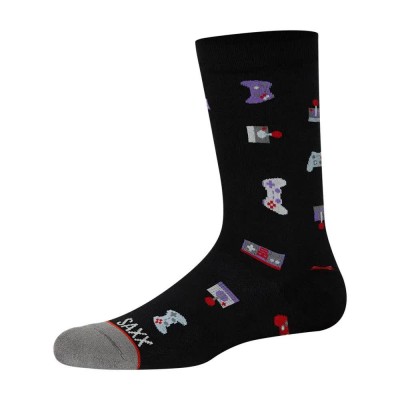 чорапи,мъжки,чорапи,saxx,underwear,whole,socks,gamer,black,(black)