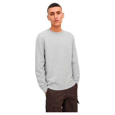 блуза,мъжки,пуловери,jack,&,jones,otto,sweater,grey,(cool,grey,detail,melange)