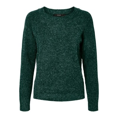 блуза,дамски,пуловери,дамски,плетени,дрехи,vero,moda,doffy,sweater,pine,grove,detail,melange