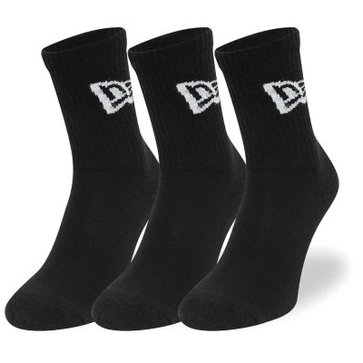 чорапи,мъжки,чорапи,new,era,flag,crew,crew,socks,3,pairs,black