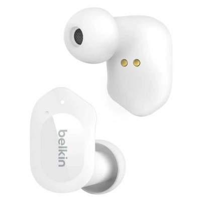слушалки,слушалки,belkin,soundform,play,wireless,earphones,light,blue,(white)
