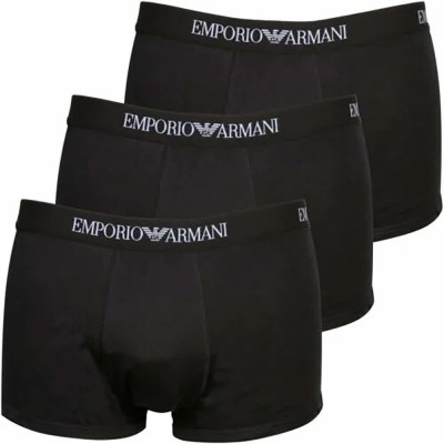 боксерки,мъжко,бельо,emporio,armani,111610,cc722,boxers,3,units,black,(black)
