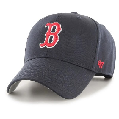 шапка,всички,шапки,47,mlb,boston,red,sox,raised,basic,mvp,cap,blue,(navy)