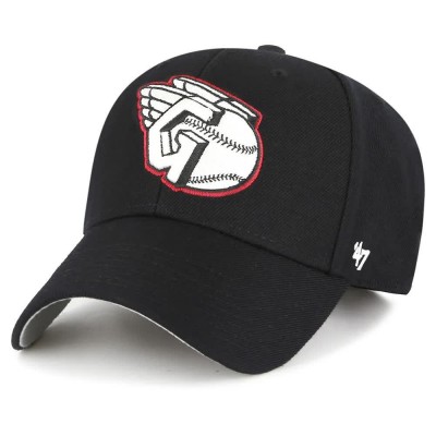 шапка,всички,шапки,47,mlb,cleveland,guardians,mvp,cap,black,(black)