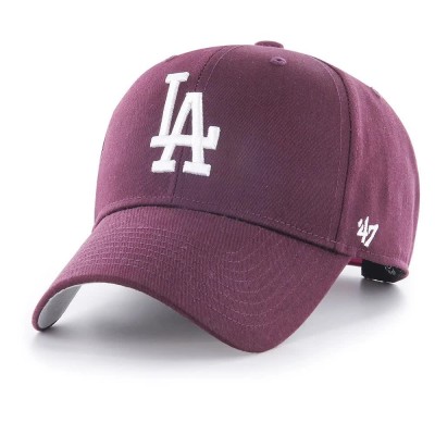 шапка,всички,шапки,47,mlb,los,angeles,dodgers,raised,basic,mvp,cap,dark,maroon