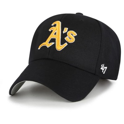 шапка,всички,шапки,47,mlb,oakland,athletics,mvp,cap,black,(black)