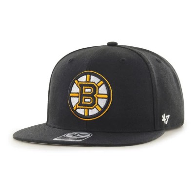 шапка,всички,шапки,47,nhl,boston,bruins,no,shot,captain,cap,black,(black)