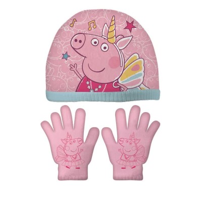 комплект,всички,шапки,safta,peppa,pig,cosy,corner,set,multicolor,(pink)