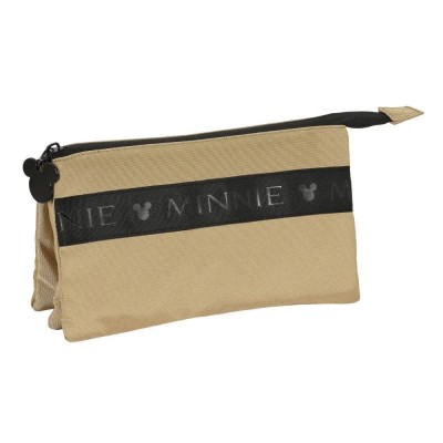 канцеларски,принадлежности,safta,triple,minnie,mouse,premium,pencil,case,beige,(multicolor)