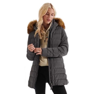 яке,дамски,якета,и,палта,superdry,new,arctic,tall,puffer,jacket,grey,(charcoal)
