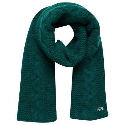 шал,ръкавици,шапки,и,шалове,superdry,vintage,cable,scarf,forest,green,tweed,(green)