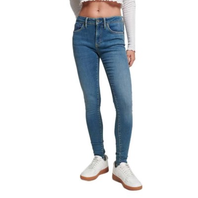 дънки,дамски,панталони,superdry,vintage,mid,rise,skinny,jeans,salem,mid,blue,(blue)