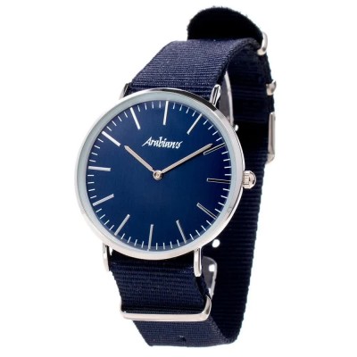 часовник,часовници,arabians,hba2228a,watch,silver,(blue)