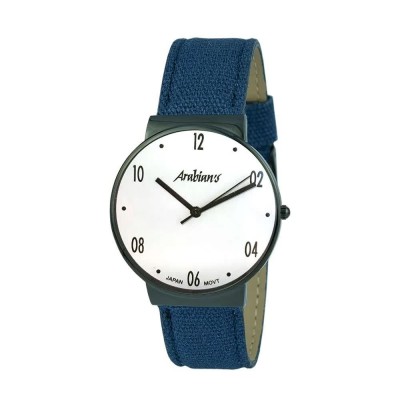 часовник,часовници,arabians,hna2236eba,watch,silver,(white,blue)
