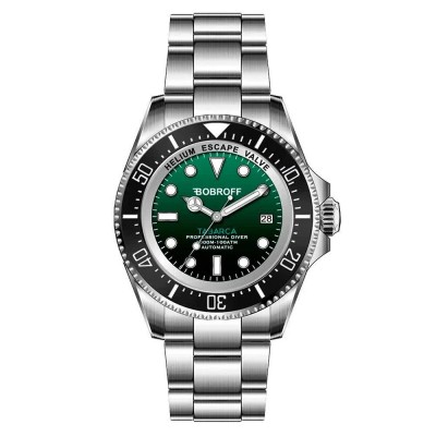 часовник,часовници,bobroff,bf002,watch,silver,(green)