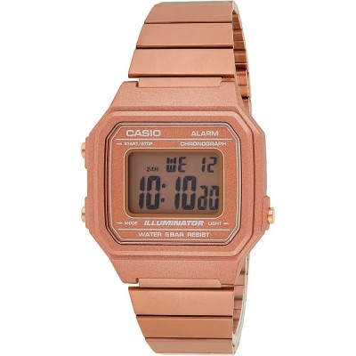 часовник,часовници,casio,b,650wc,5a,watch,golden,(pink)