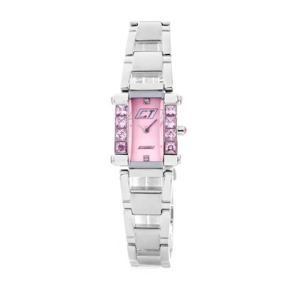 часовник,часовници,chronotech,cc7040ls,07m,woman,watch,silver,(pink)