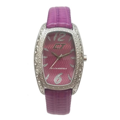 часовник,часовници,chronotech,cc7121ls,08,watch,golden,(purple)
