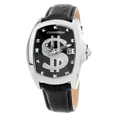 часовник,часовници,chronotech,ct7896m,103,watch,silver,(black)