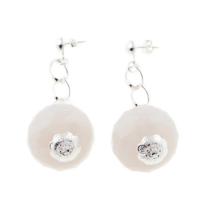 бижутерия,cristian,lay,427820,earrings,clear,(silver)