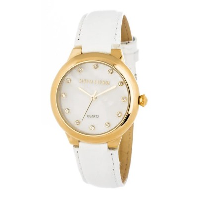 часовник,часовници,devota,&,lomba,watches,dl006wn,02whi,woman,watch,golden,(white)