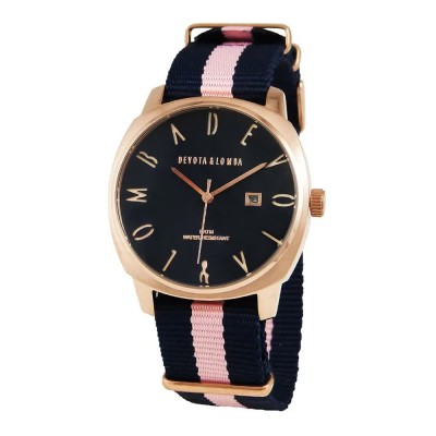 часовник,часовници,devota,&,lomba,watches,dl8mspblpk3bu,watch,golden,(blue)