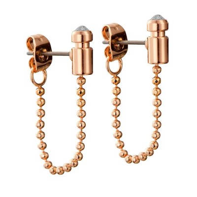 бижутерия,dkny,5520088,earrings,golden,(golden)