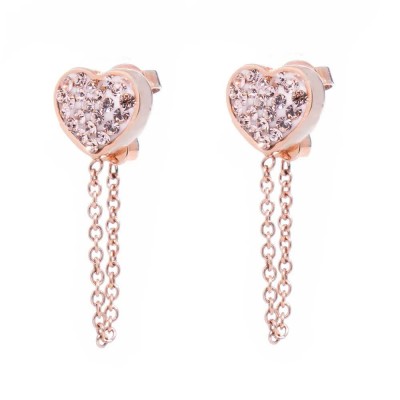 бижутерия,folli,follie,3e0t033rs,earrings,golden,(pinkish)