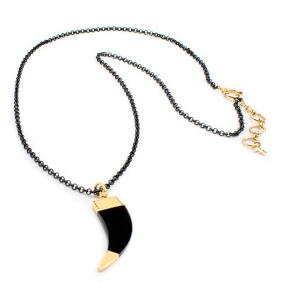бижутерия,folli,follie,3n17t076kyk,necklace,golden,(black)