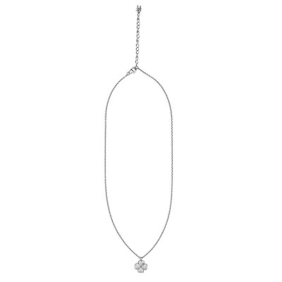 бижутерия,folli,follie,3n19s009c,necklace,clear,(silver)