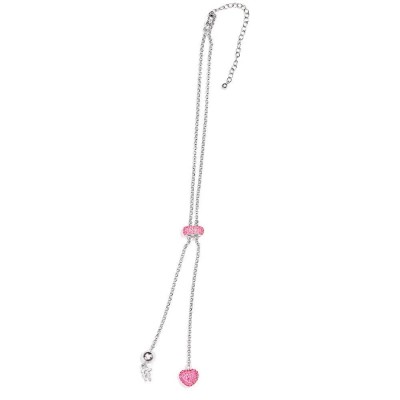 бижутерия,folli,follie,3n1f021p,necklace,silver,(pinkish)