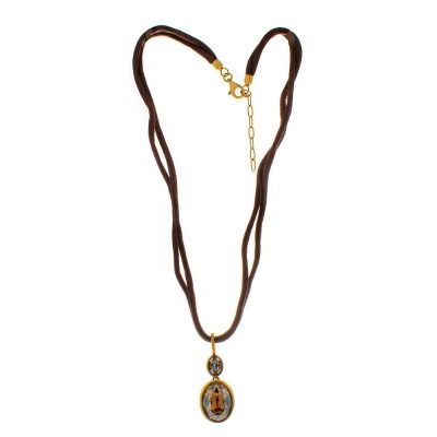 бижутерия,folli,follie,3n7s123yfs,necklace,golden,(brown)