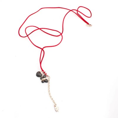 бижутерия,folli,follie,3n9s006rk,p,necklace,red,(golden)