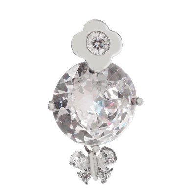 бижутерия,folli,follie,3p8s006c,necklace,clear,(grey)