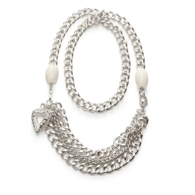 бижутерия,folli,follie,4n0f047w,necklace,silver,(silver)