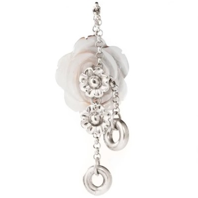 бижутерия,folli,follie,4p8s001a,necklace,silver,(grey)