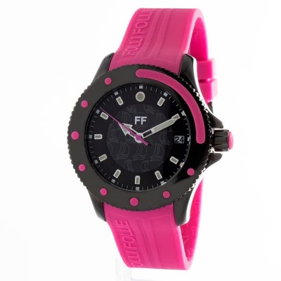 часовник,часовници,folli,follie,wf1y002zdp,watch,pink,(black)