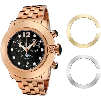 часовник,часовници,glam,rock,gr32156,woman,watch,golden,(black)
