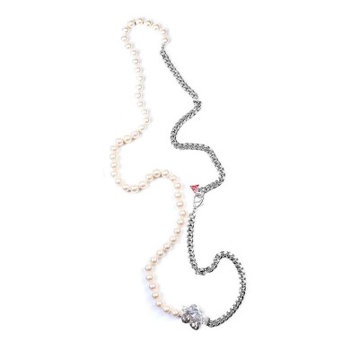 бижутерия,guess,ubn81019,necklace,silver,(silver)