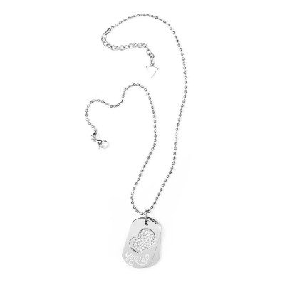 бижутерия,guess,usn80907,necklace,silver,(steel)
