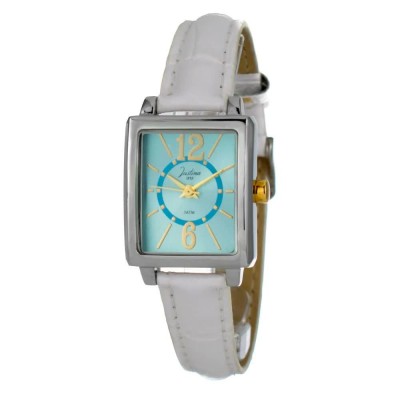 часовник,часовници,justina,21992a,watch,golden,(blue)